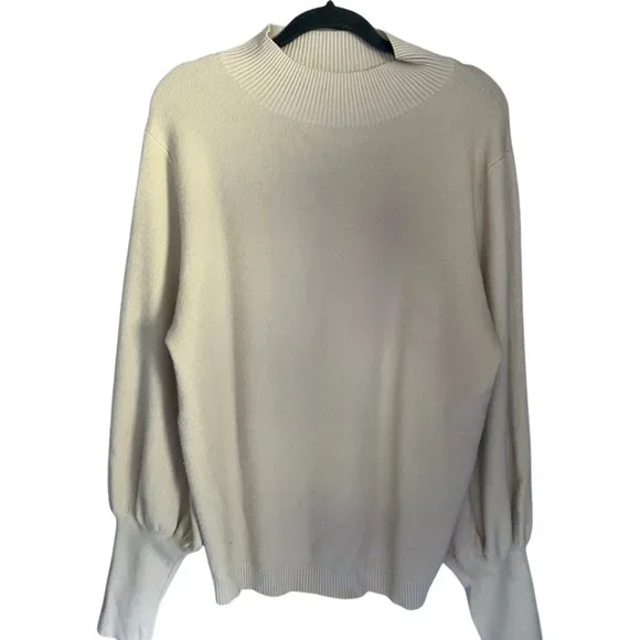 Fashion Nova Cream Sweater, Size XL - Picture 5 of 10